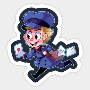 Mail Man Sticker